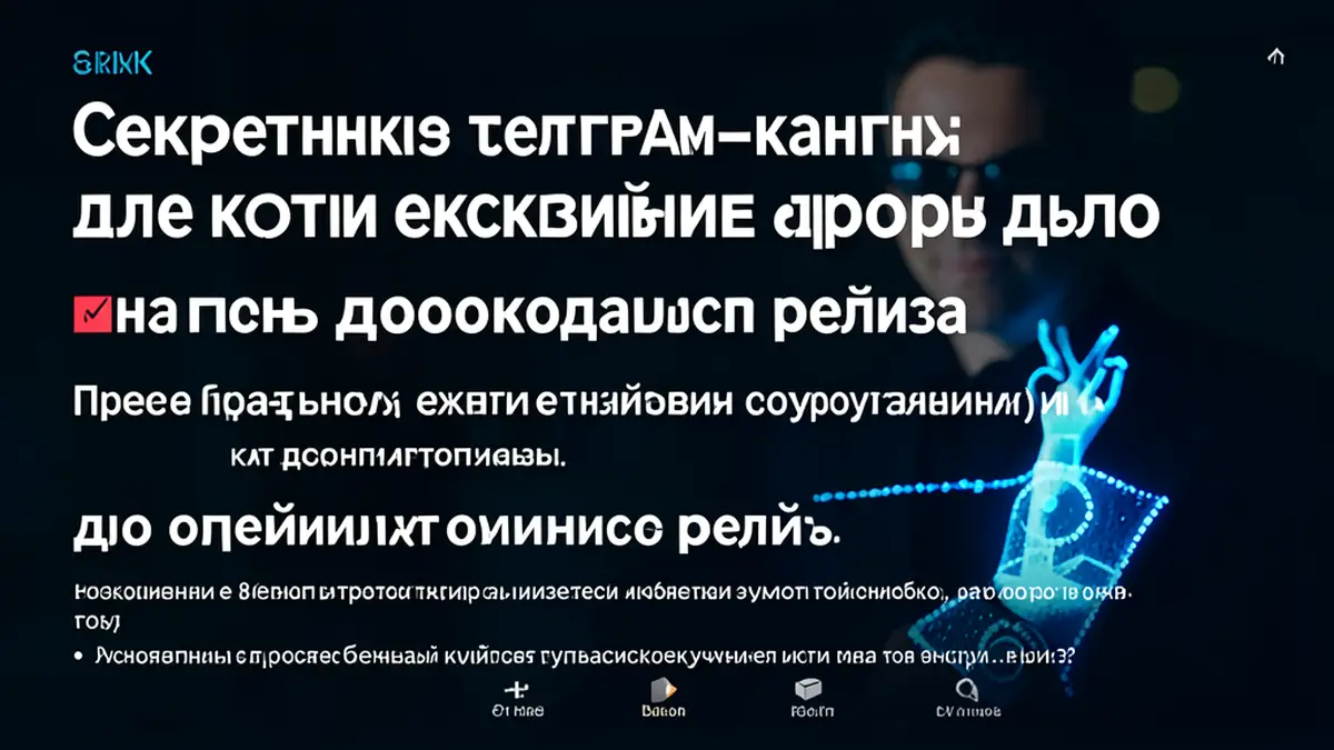 Секретные телеграм‑каналы: где купить эксклюзивные дропы до официального релиза