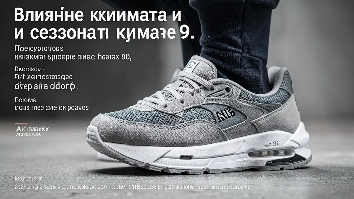 Влияние климата и сезона на выбор размера кроссовок Air Max 95