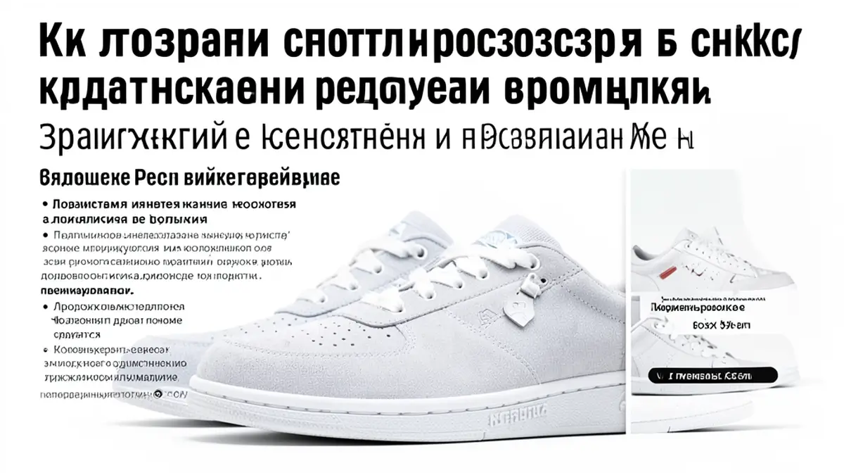 Как защитить светлые кроссовки и сникерсы: практические рекомендации и сравнение средств