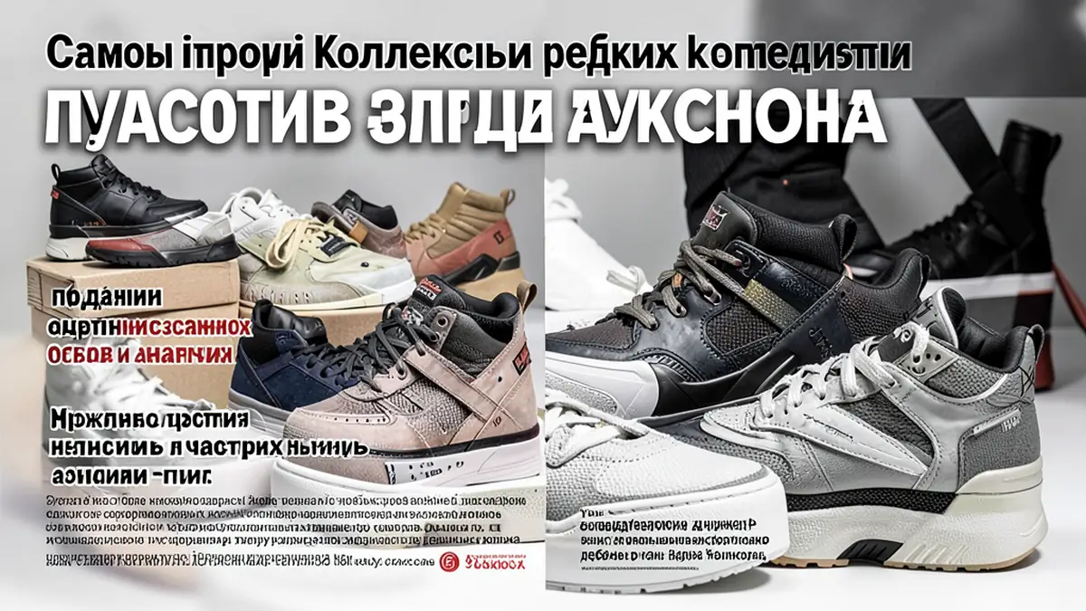 Самые дорогие коллекции редких кроссовок, проданные целиком на частных аукционах — обзор и аналитика
