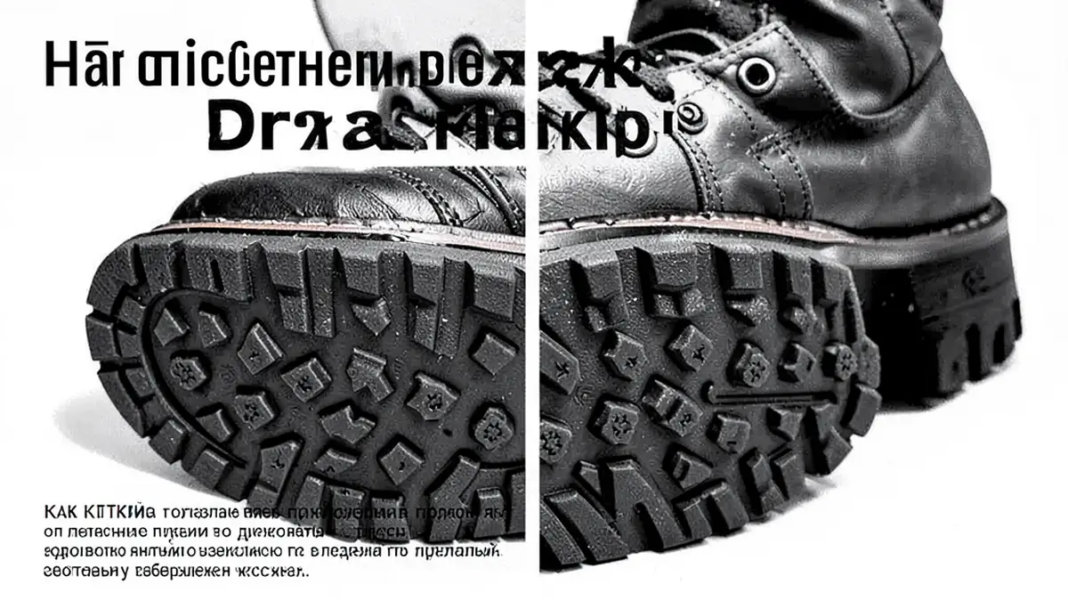 Как отличить оригинальную подошву Dr Martens от подделки по рисунку и жесткости