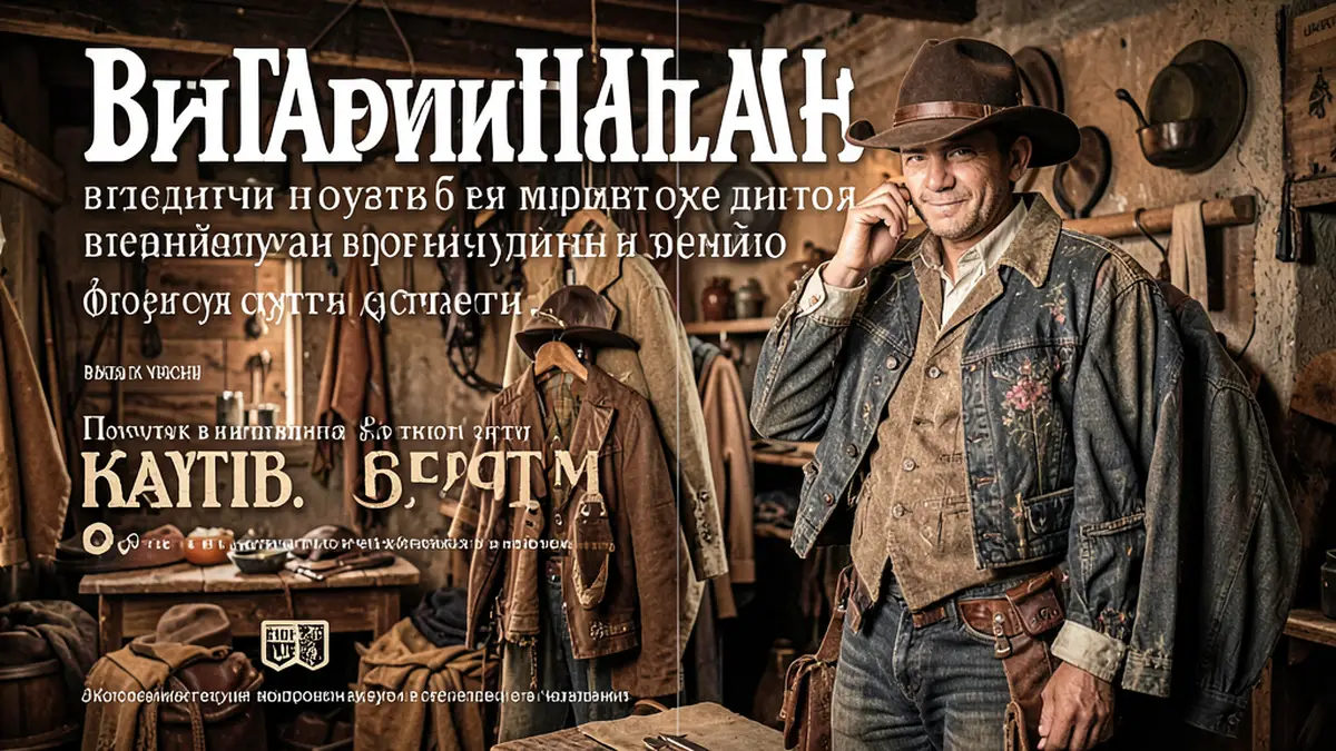 Покупка винтажной одежды в стиле кантри и вестерн: секреты и советы