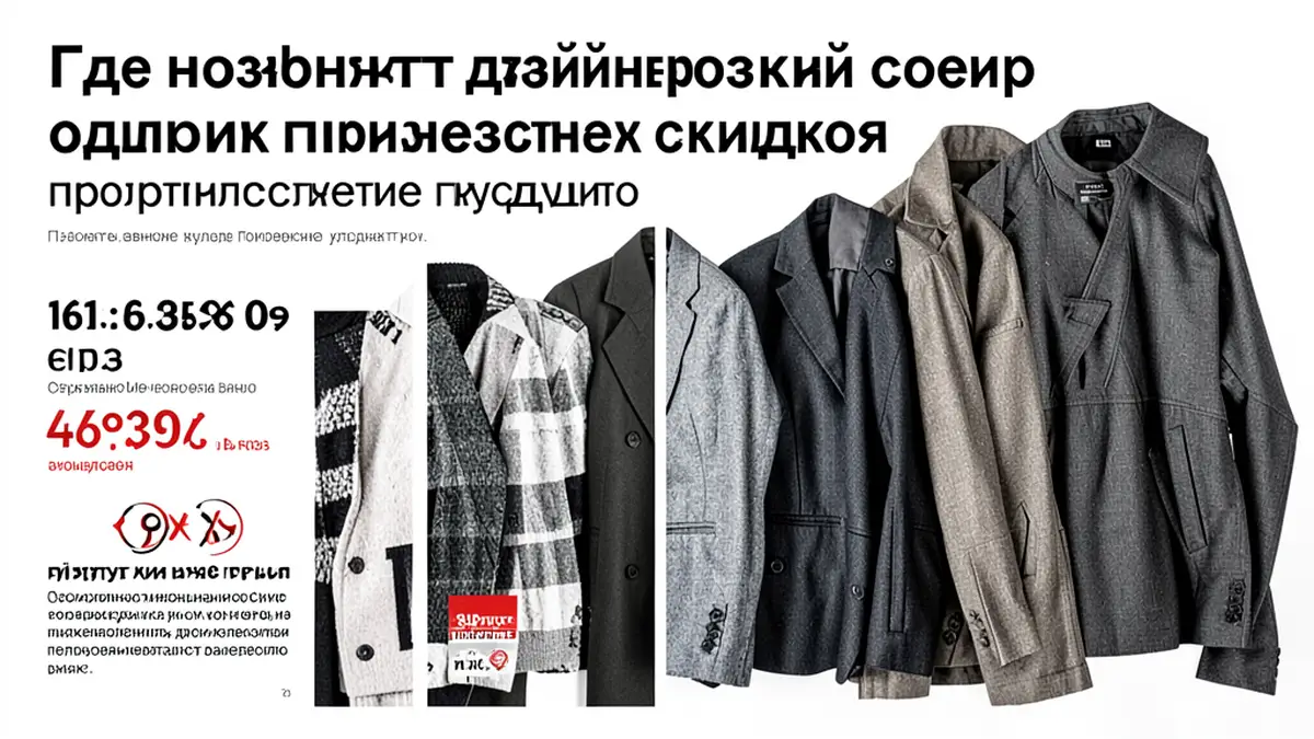 Где находят дизайнерскую одежду прошлых сезонов со значительными скидками — практическое руководство