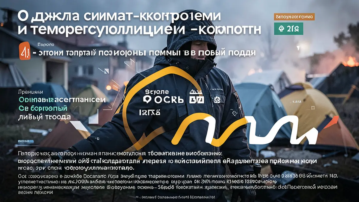 Одежда с климат-контролем и терморегуляцией – комфорт в любую погоду