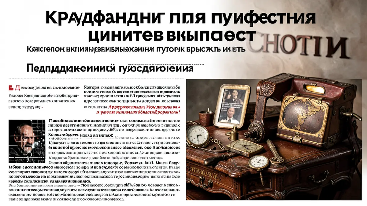 Краудфандинг для приобретения ценных винтажных предметов: практическое руководство
