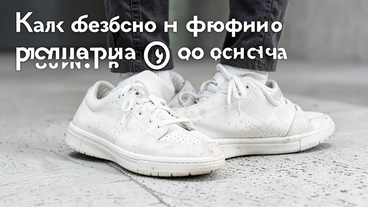 Как безопасно и эффективно удалить пятна от кофе и чая со светлых кроссовок