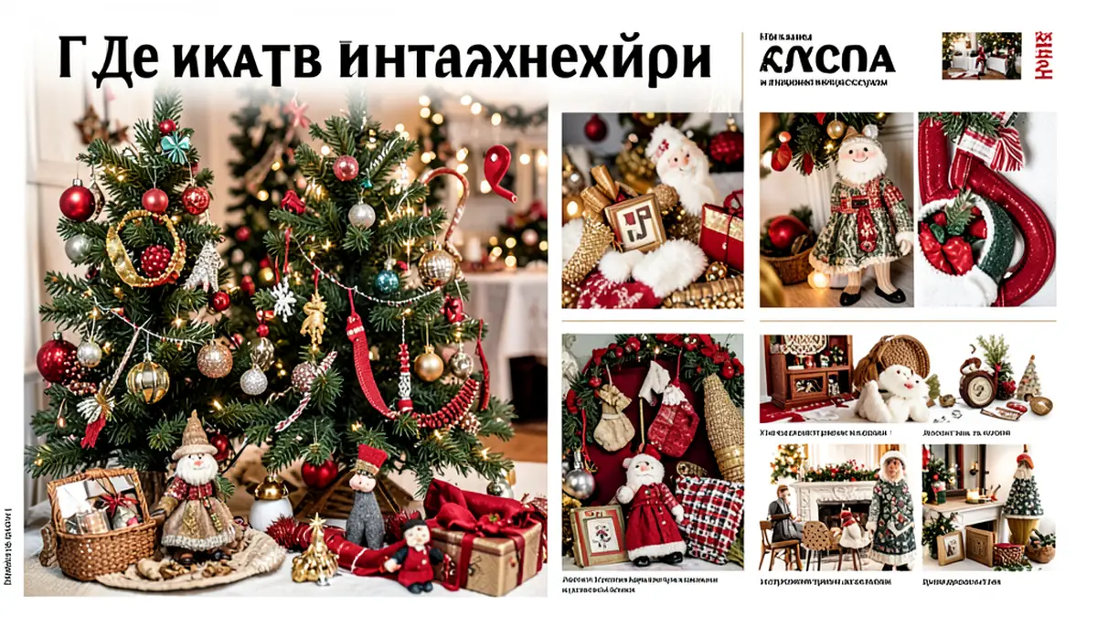 Где искать винтажные ёлочные игрушки и праздничные аксессуары: лучшие места и советы