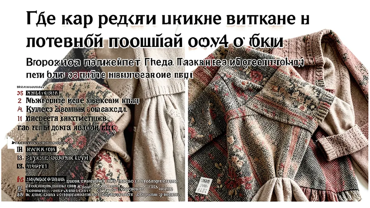 Где искать редкие винтажные ткани и материалы для пошива одежды: полный гид