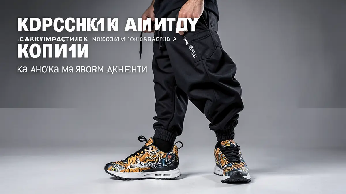 Кроссовки с анималистичным принтом: как сделать монохромный спортивный костюм ярким акцентом