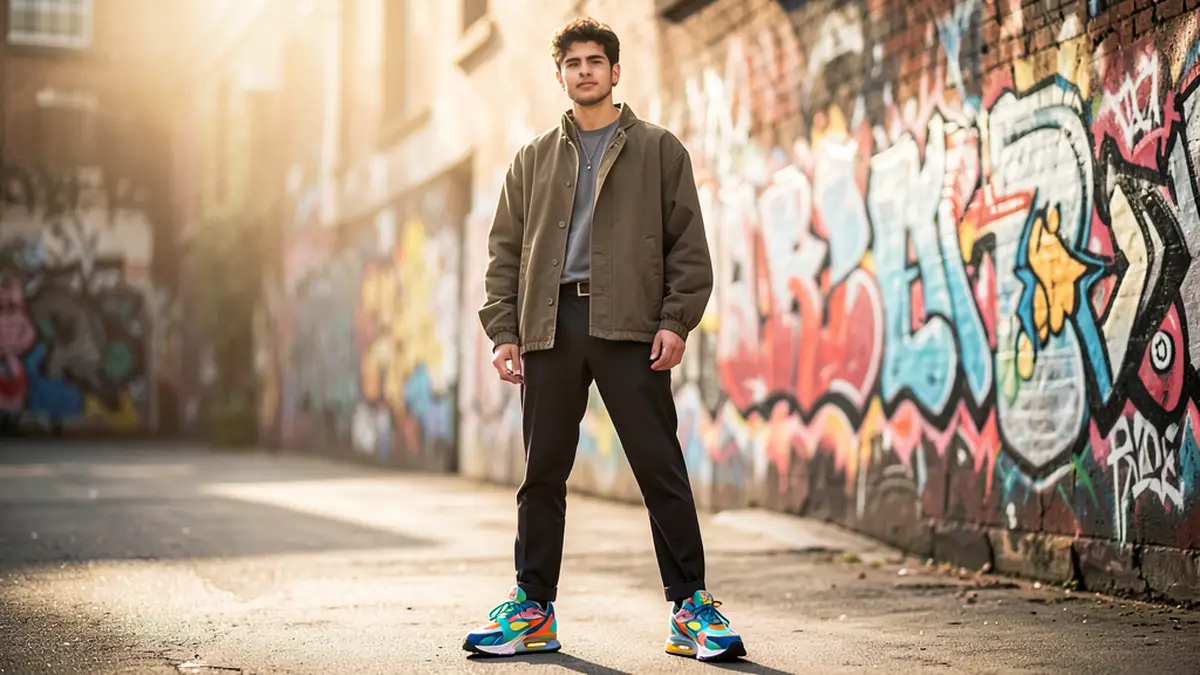 Ryland Storm и Air Max 95: как сочетать культовые кроссовки с гендерно-нейтральным гардеробом