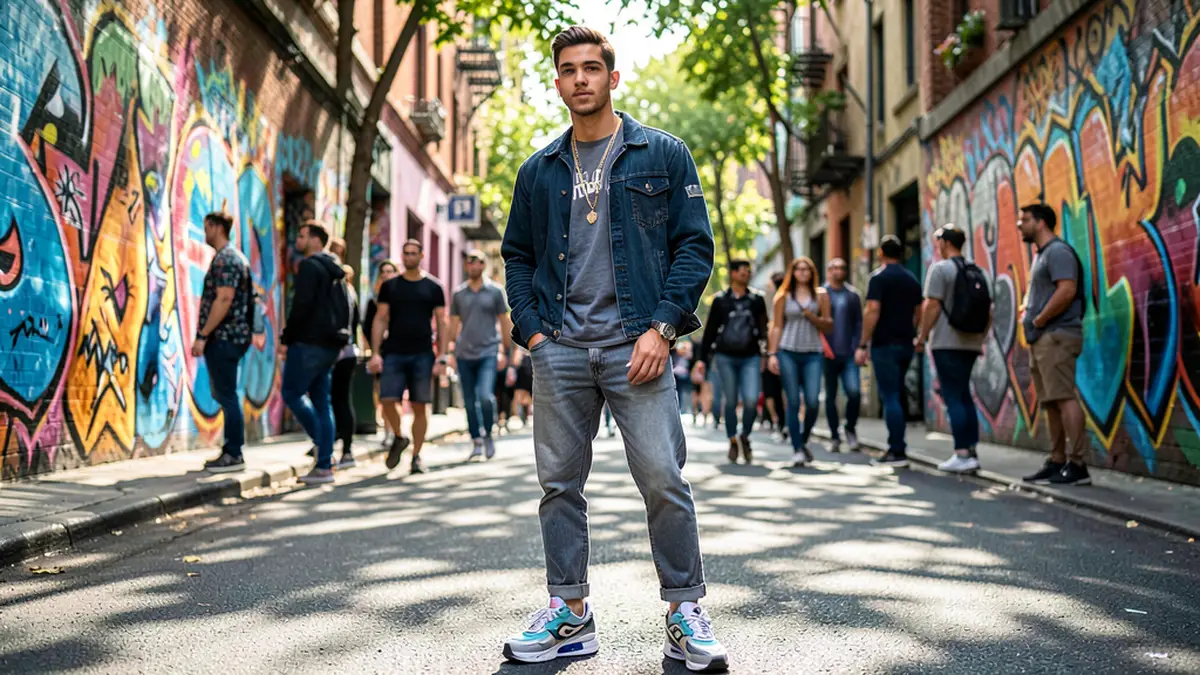 Как Брайс Холл трансформирует уличную моду TikTok: Air Max 95 в повседневных образах
