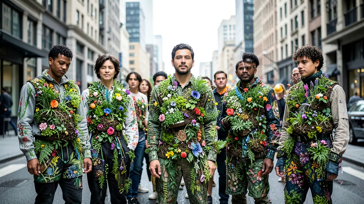 Носимая зелень: одежда с встроенными micro-gardens — возможности и ограничения