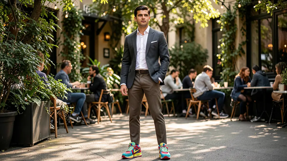 Как Джош Ричардс переосмысливает preppy: Air Max 95 в новой роли