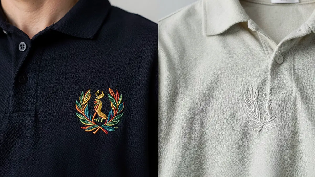 Отличия качества вышивки на поло Fred Perry: как не переплатить за реплику