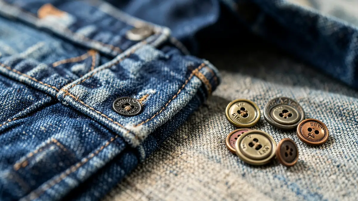 Как отличить оригинальные кнопки на джинсах Levi’s от китайских копий: подробный гид