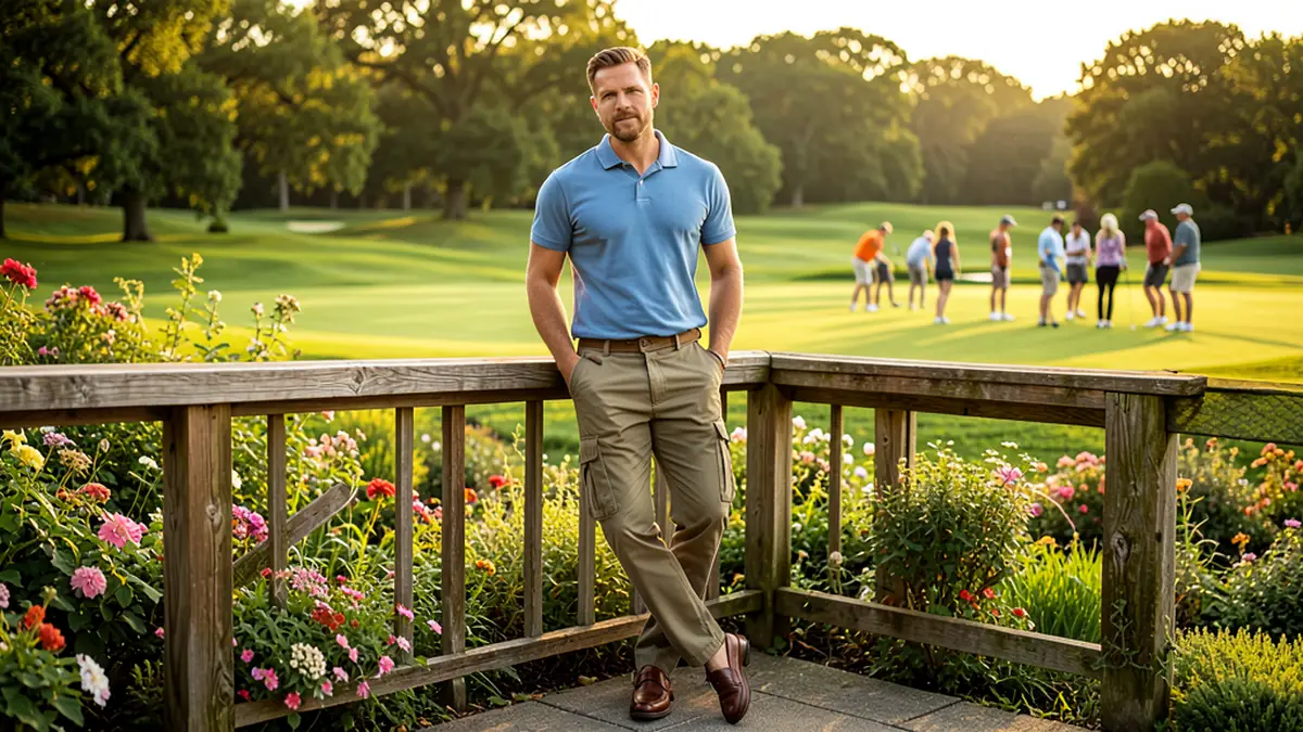 Country club: как сочетать карго, поло и лоферы