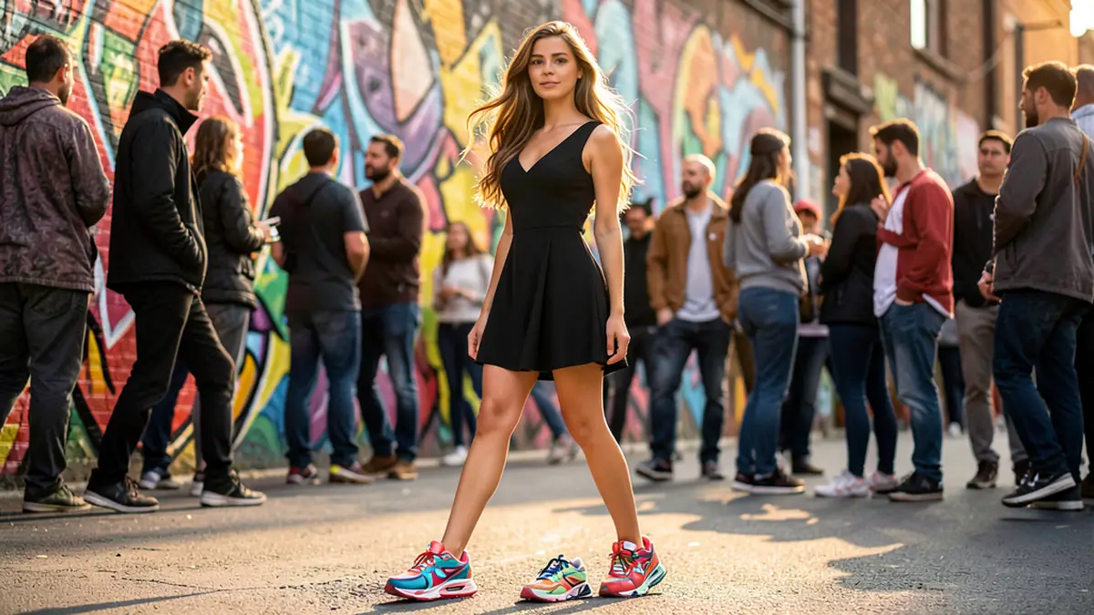Кэмила Кабелло и Air Max 95: гармоничный союз кроссовок и платьев