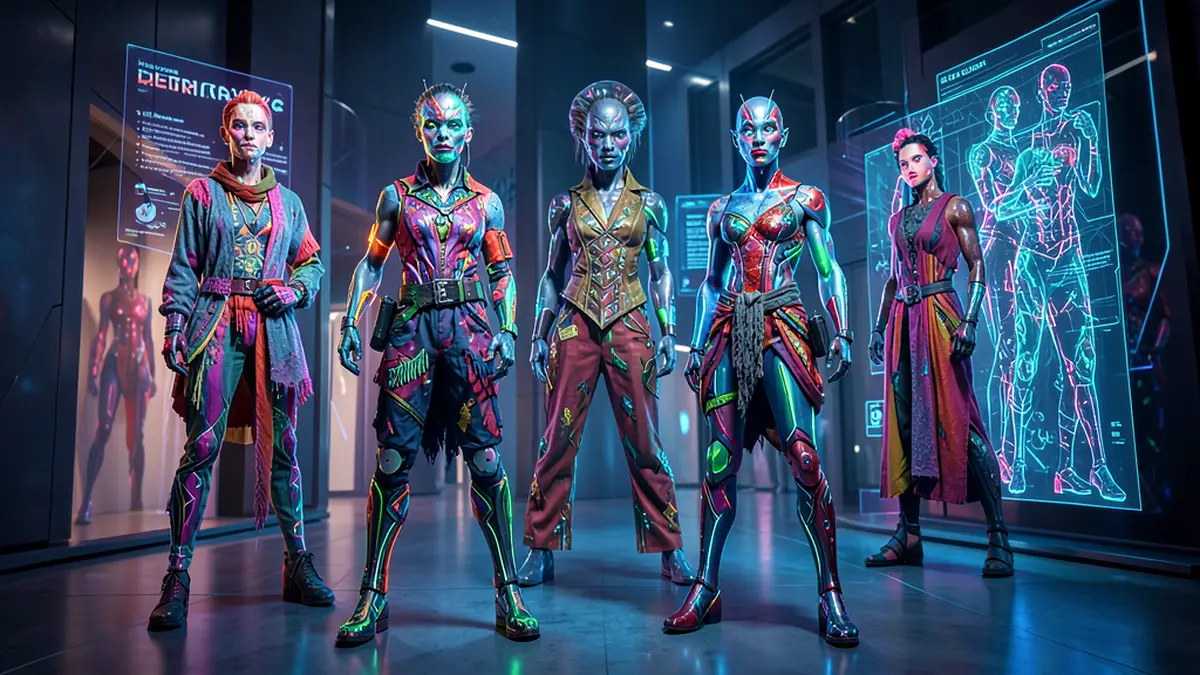 Влияние posthuman evolution на дизайн одежды: будущее моды для новых форм жизни