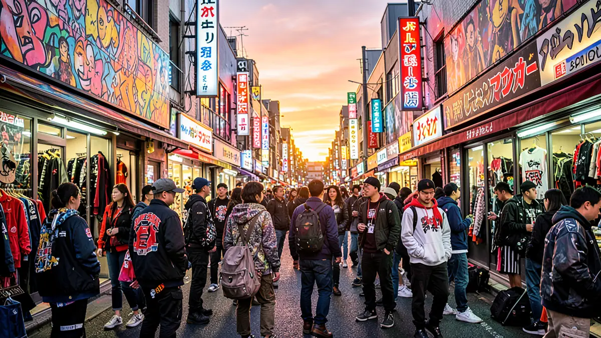 Как Harajuku трансформировала западный streetwear: история и влияние