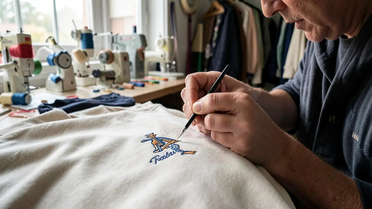 Технологии и нюансы вышивки логотипа Polo Ralph Lauren на одежде и аксессуарах