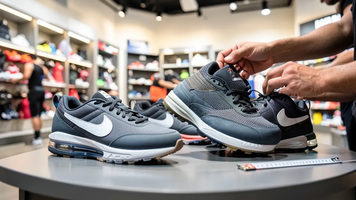 Как выбрать размер: сравнение размерной сетки AM95 и футбольных бутс Nike