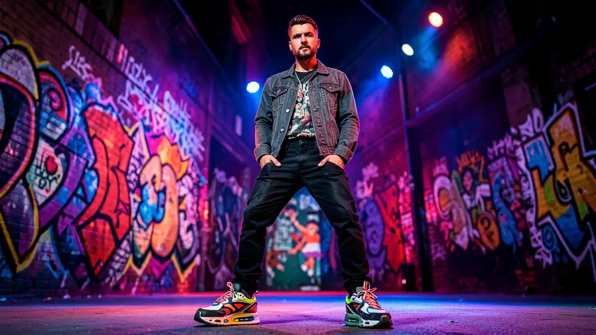 Калеб Финн: театральный артист, создающий образы с необычными Air Max 95