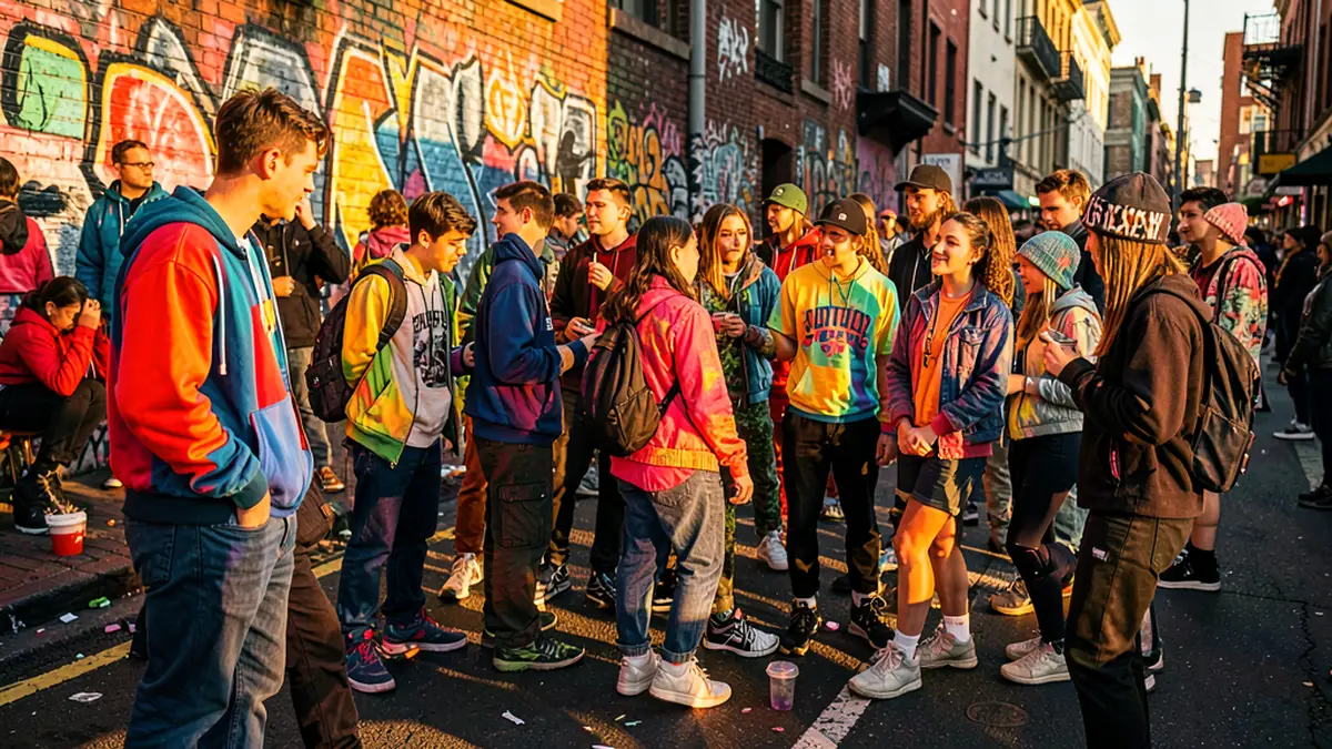 Цветовая синестезия и её влияние на создание уникальных streetwear палитр