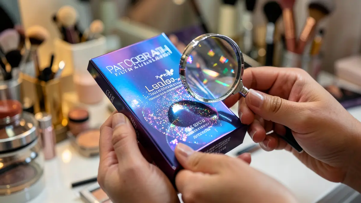 Как распознать и оценить скрытые голограммы на упаковке Pat McGrath Labs — визуальный гид
